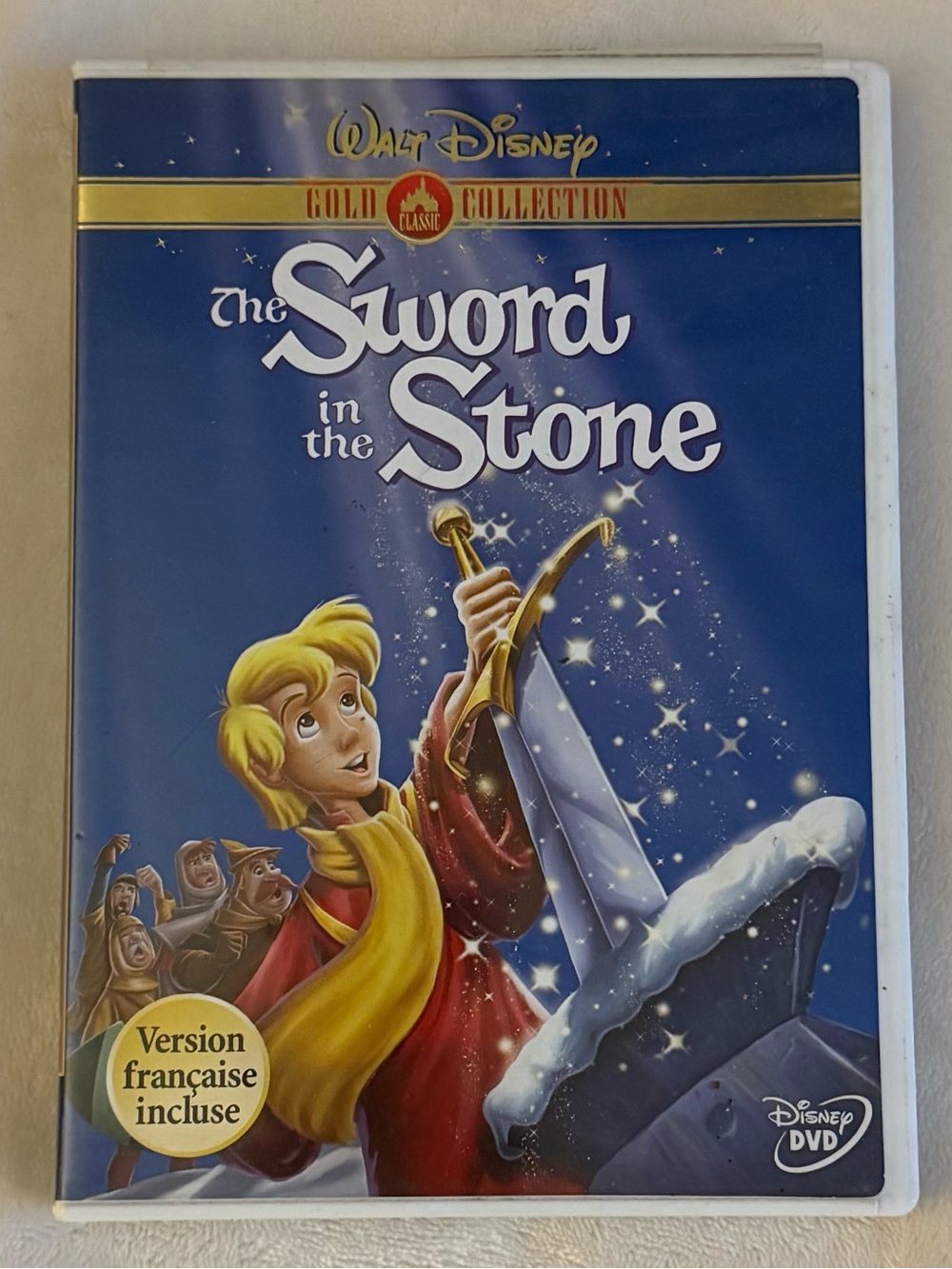 Disney's: The Sword in the Stone (DVD, 2001, Gold Collection Edition) w/Insert